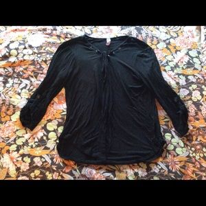 🌙5/$15 NoBo Black Blouse